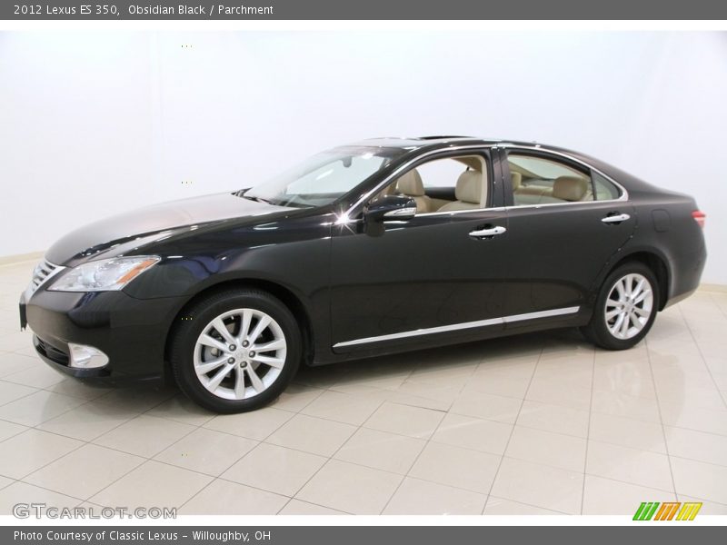 Obsidian Black / Parchment 2012 Lexus ES 350