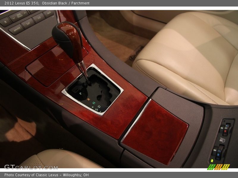 Obsidian Black / Parchment 2012 Lexus ES 350