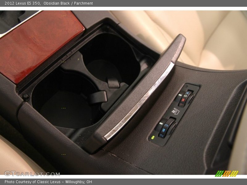 Obsidian Black / Parchment 2012 Lexus ES 350