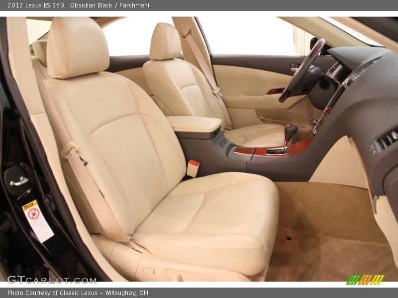 Obsidian Black / Parchment 2012 Lexus ES 350
