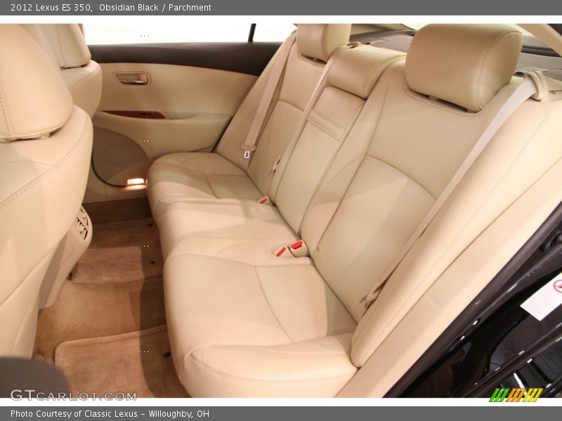 Obsidian Black / Parchment 2012 Lexus ES 350