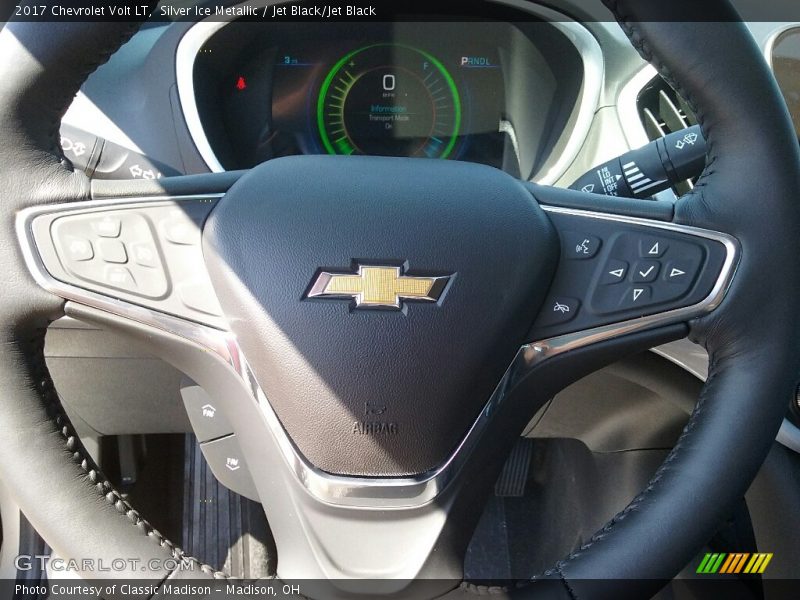 Silver Ice Metallic / Jet Black/Jet Black 2017 Chevrolet Volt LT