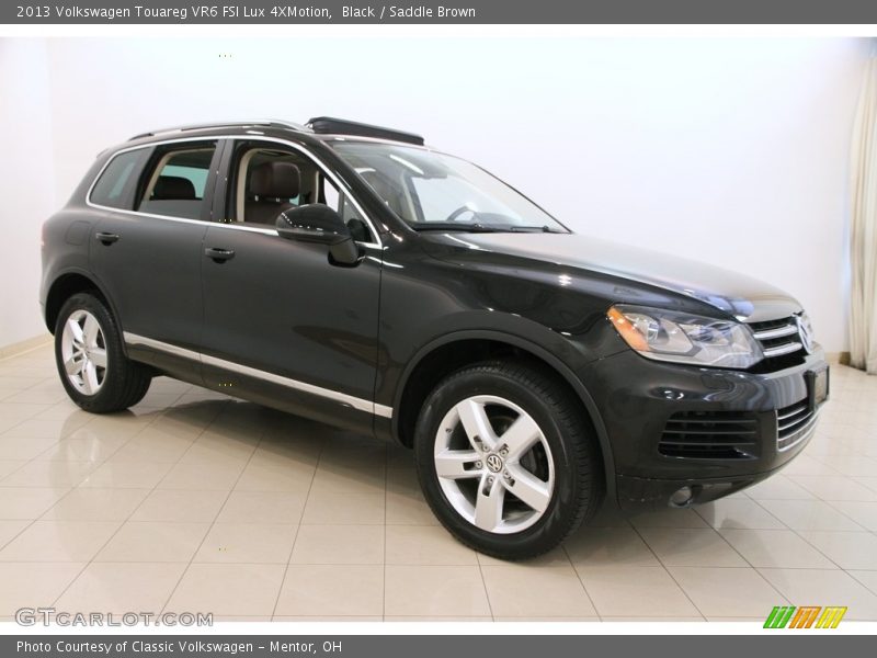 Black / Saddle Brown 2013 Volkswagen Touareg VR6 FSI Lux 4XMotion