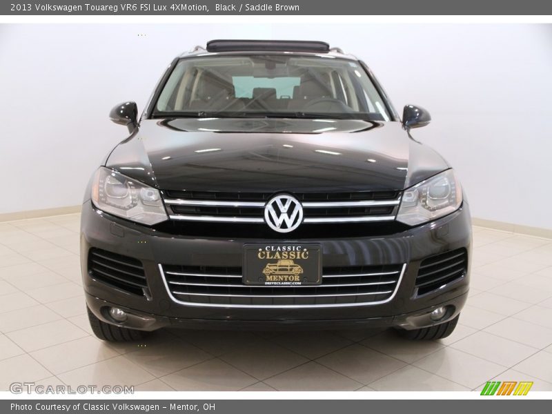 Black / Saddle Brown 2013 Volkswagen Touareg VR6 FSI Lux 4XMotion