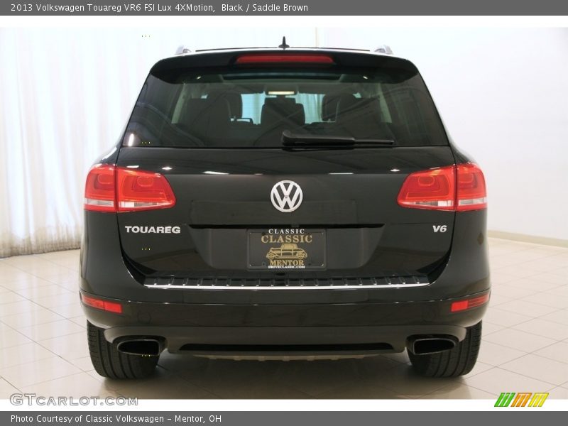 Black / Saddle Brown 2013 Volkswagen Touareg VR6 FSI Lux 4XMotion