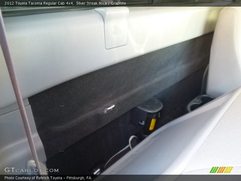 Silver Streak Mica / Graphite 2012 Toyota Tacoma Regular Cab 4x4