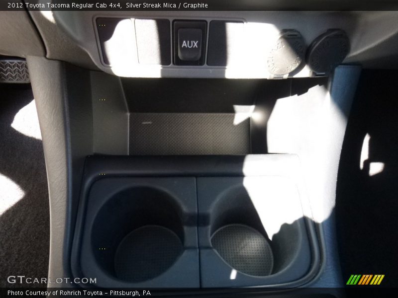 Silver Streak Mica / Graphite 2012 Toyota Tacoma Regular Cab 4x4