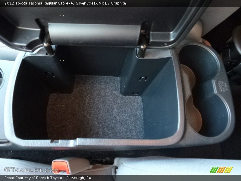 Silver Streak Mica / Graphite 2012 Toyota Tacoma Regular Cab 4x4