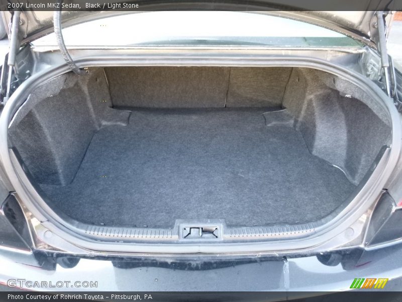 Black / Light Stone 2007 Lincoln MKZ Sedan