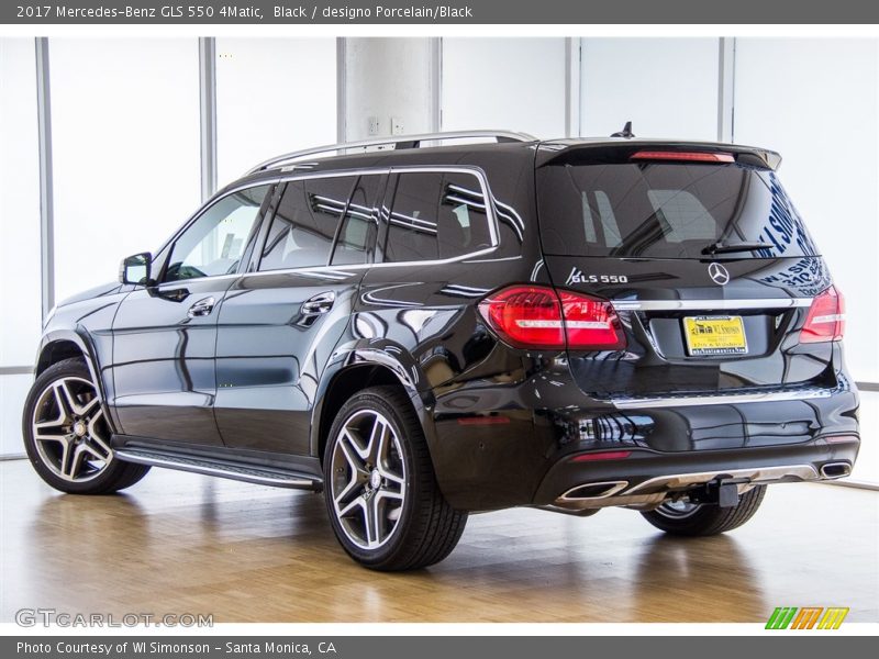 Black / designo Porcelain/Black 2017 Mercedes-Benz GLS 550 4Matic
