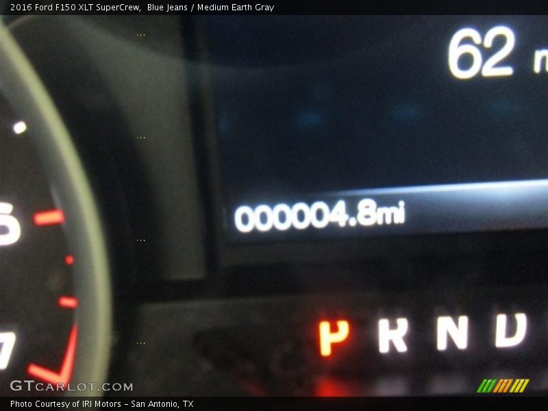 Blue Jeans / Medium Earth Gray 2016 Ford F150 XLT SuperCrew