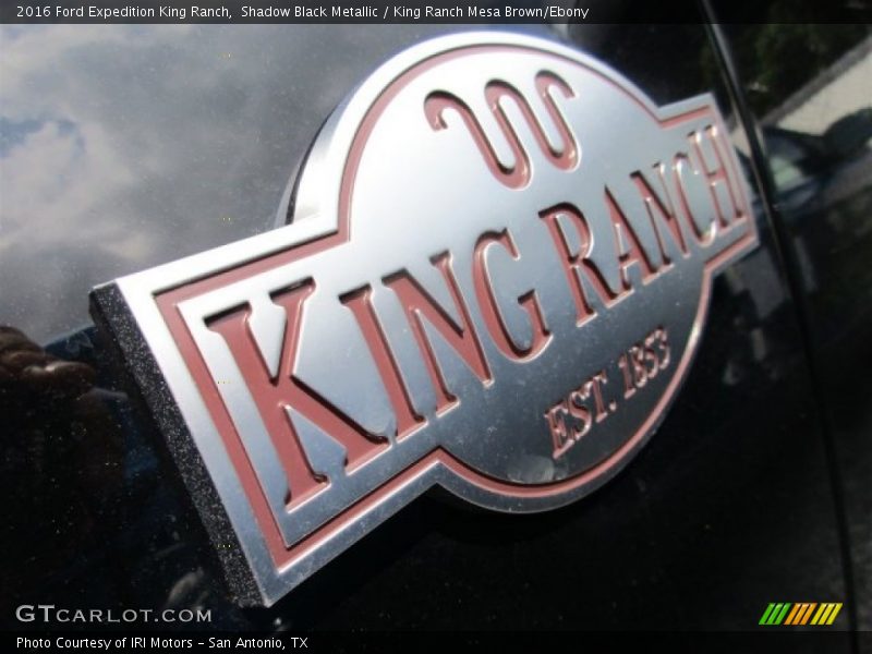 Shadow Black Metallic / King Ranch Mesa Brown/Ebony 2016 Ford Expedition King Ranch