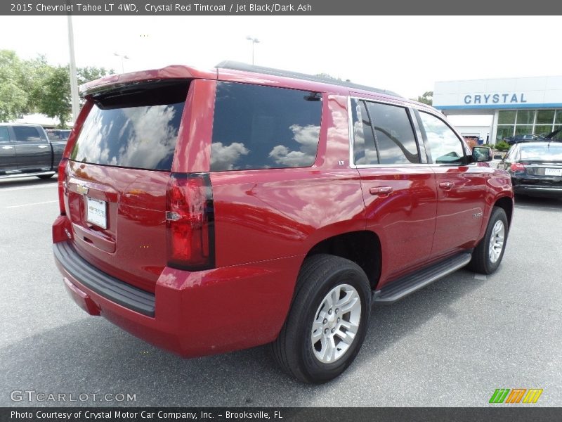 Crystal Red Tintcoat / Jet Black/Dark Ash 2015 Chevrolet Tahoe LT 4WD