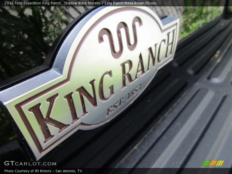 Shadow Black Metallic / King Ranch Mesa Brown/Ebony 2016 Ford Expedition King Ranch