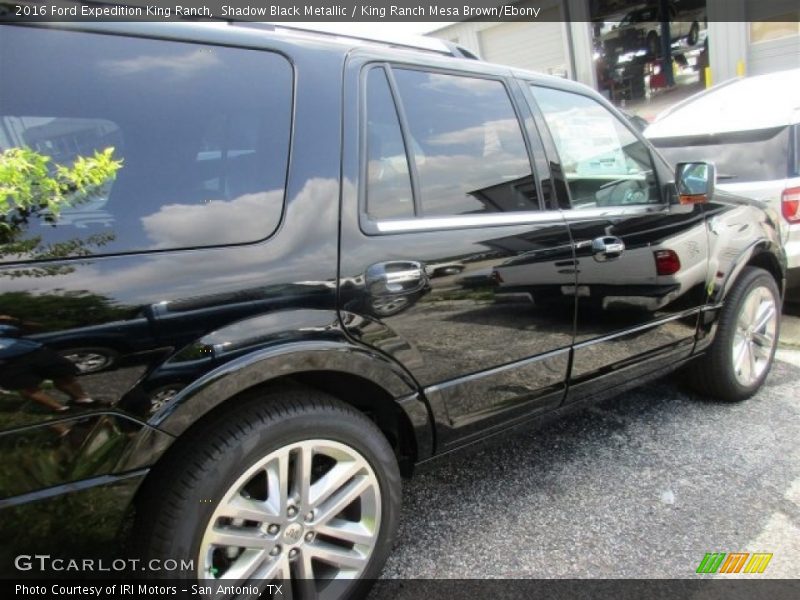 Shadow Black Metallic / King Ranch Mesa Brown/Ebony 2016 Ford Expedition King Ranch