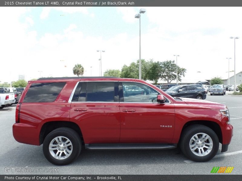 Crystal Red Tintcoat / Jet Black/Dark Ash 2015 Chevrolet Tahoe LT 4WD