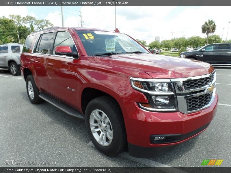 Crystal Red Tintcoat / Jet Black/Dark Ash 2015 Chevrolet Tahoe LT 4WD