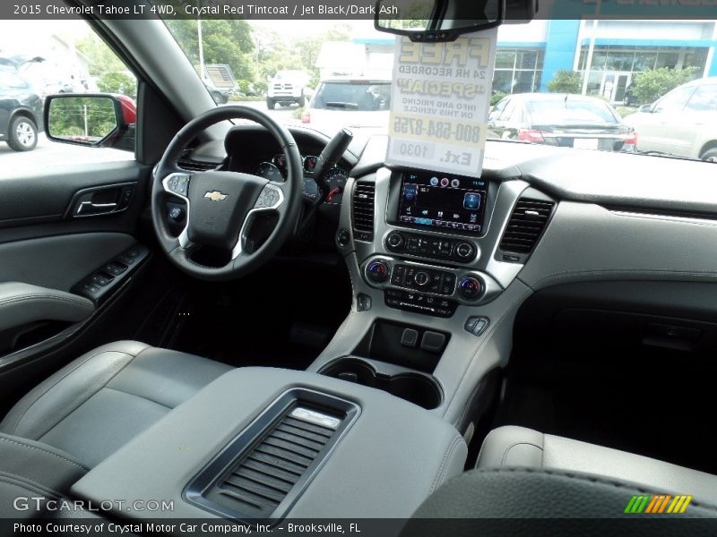 Crystal Red Tintcoat / Jet Black/Dark Ash 2015 Chevrolet Tahoe LT 4WD