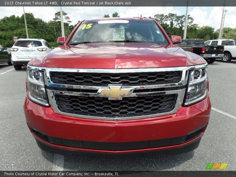 Crystal Red Tintcoat / Jet Black/Dark Ash 2015 Chevrolet Tahoe LT 4WD