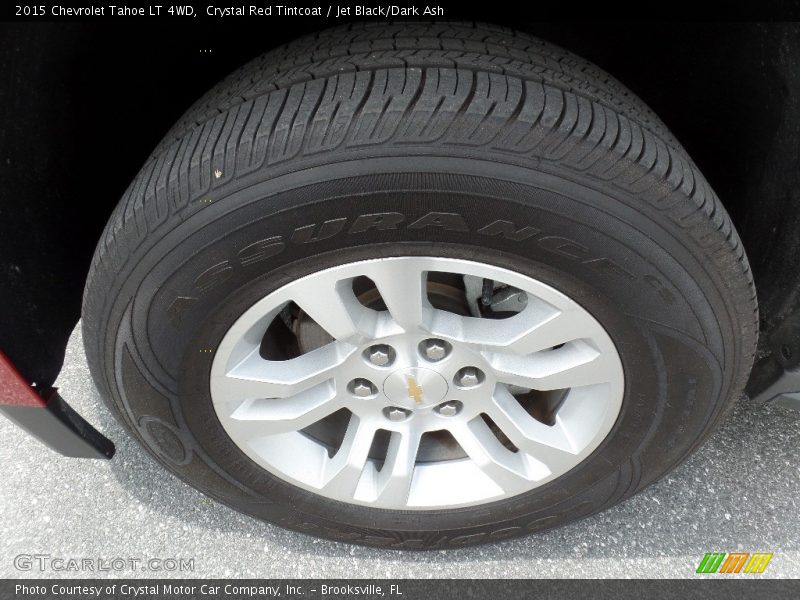 Crystal Red Tintcoat / Jet Black/Dark Ash 2015 Chevrolet Tahoe LT 4WD