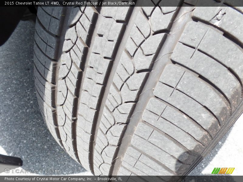 Crystal Red Tintcoat / Jet Black/Dark Ash 2015 Chevrolet Tahoe LT 4WD