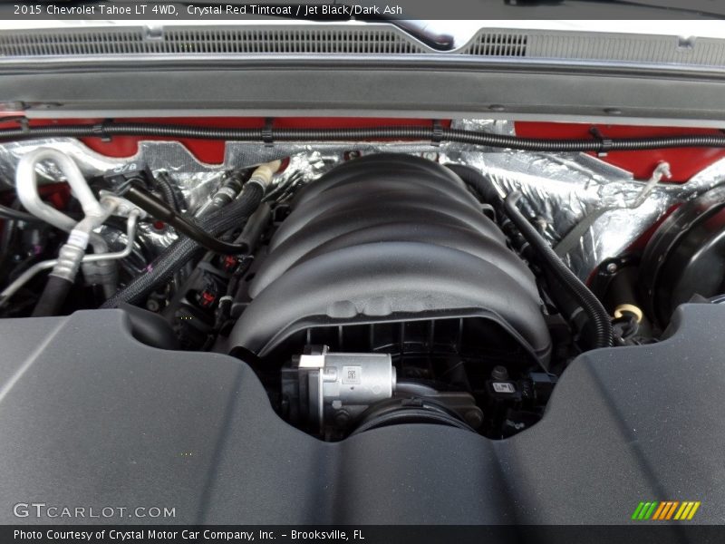 Crystal Red Tintcoat / Jet Black/Dark Ash 2015 Chevrolet Tahoe LT 4WD