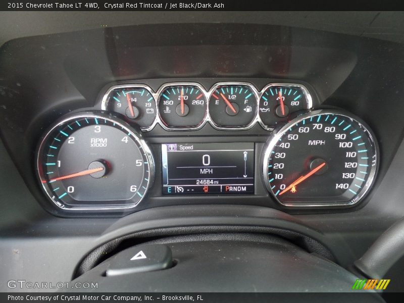 Crystal Red Tintcoat / Jet Black/Dark Ash 2015 Chevrolet Tahoe LT 4WD