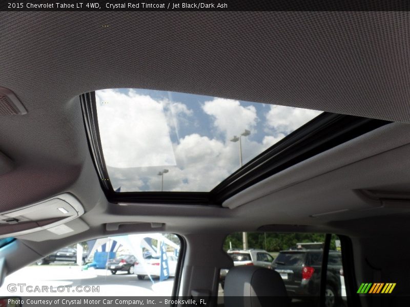 Crystal Red Tintcoat / Jet Black/Dark Ash 2015 Chevrolet Tahoe LT 4WD