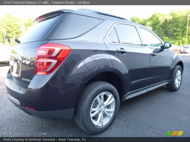 Tungsten Metallic / Jet Black 2016 Chevrolet Equinox LT AWD