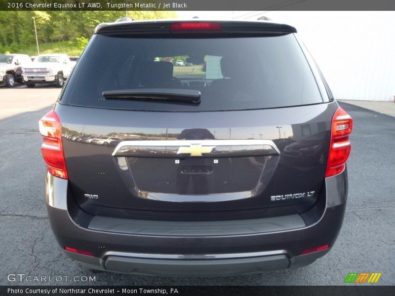 Tungsten Metallic / Jet Black 2016 Chevrolet Equinox LT AWD