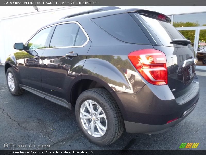 Tungsten Metallic / Jet Black 2016 Chevrolet Equinox LT AWD