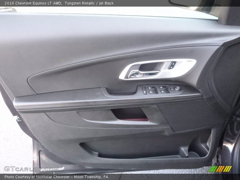 Tungsten Metallic / Jet Black 2016 Chevrolet Equinox LT AWD