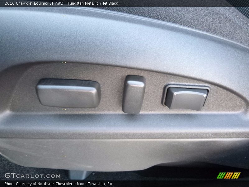 Tungsten Metallic / Jet Black 2016 Chevrolet Equinox LT AWD