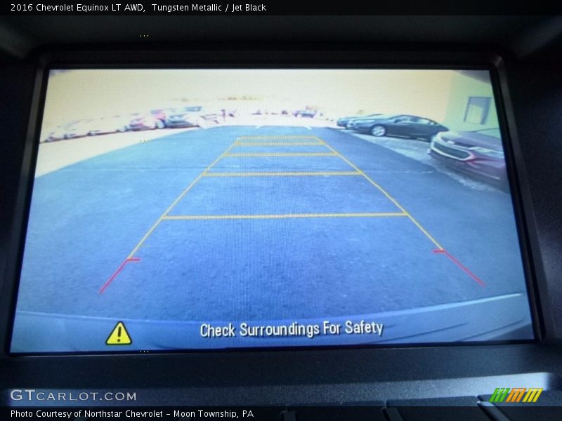 Tungsten Metallic / Jet Black 2016 Chevrolet Equinox LT AWD
