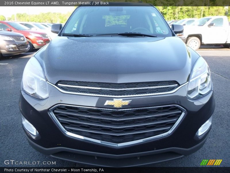 Tungsten Metallic / Jet Black 2016 Chevrolet Equinox LT AWD