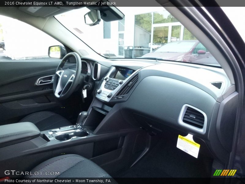 Tungsten Metallic / Jet Black 2016 Chevrolet Equinox LT AWD