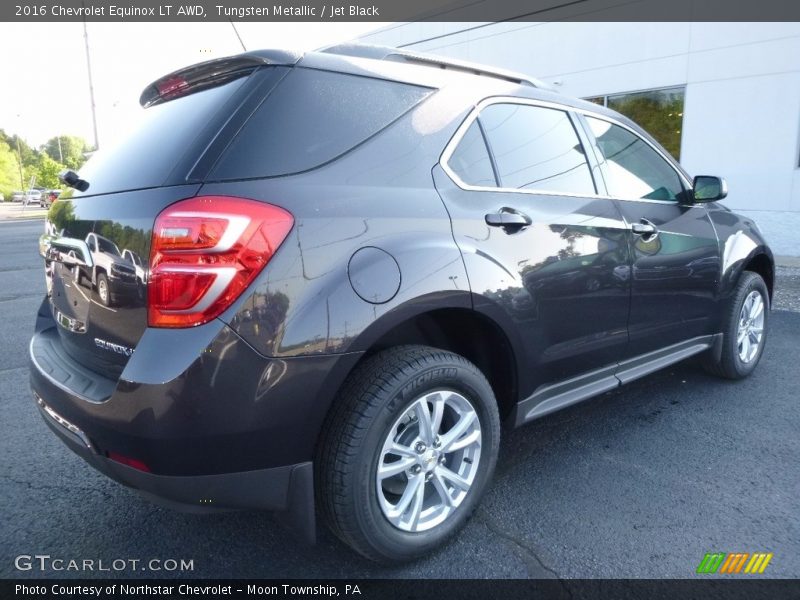 Tungsten Metallic / Jet Black 2016 Chevrolet Equinox LT AWD