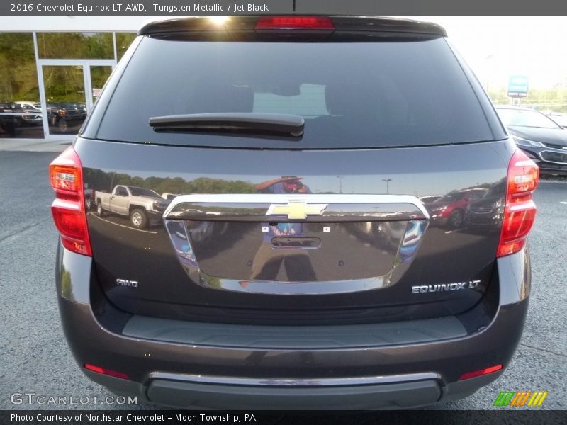 Tungsten Metallic / Jet Black 2016 Chevrolet Equinox LT AWD