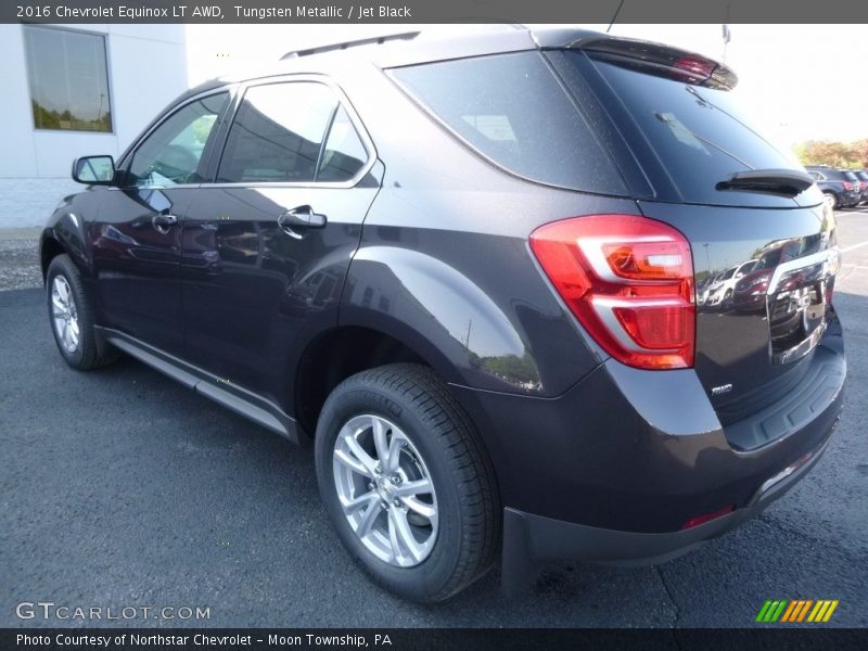 Tungsten Metallic / Jet Black 2016 Chevrolet Equinox LT AWD