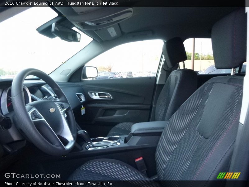 Tungsten Metallic / Jet Black 2016 Chevrolet Equinox LT AWD