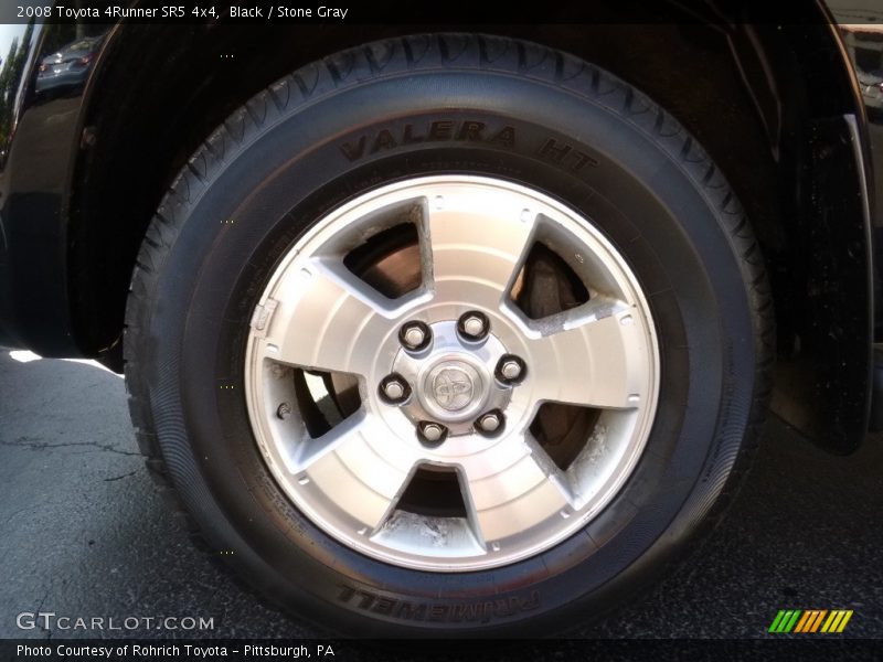 Black / Stone Gray 2008 Toyota 4Runner SR5 4x4