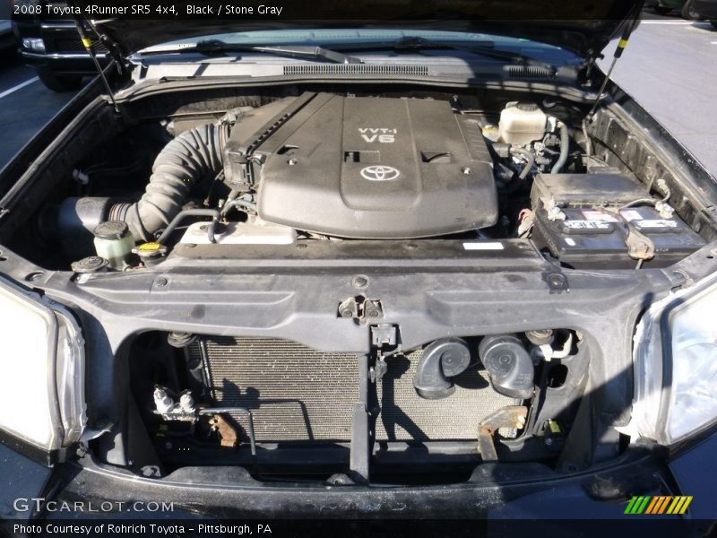 Black / Stone Gray 2008 Toyota 4Runner SR5 4x4