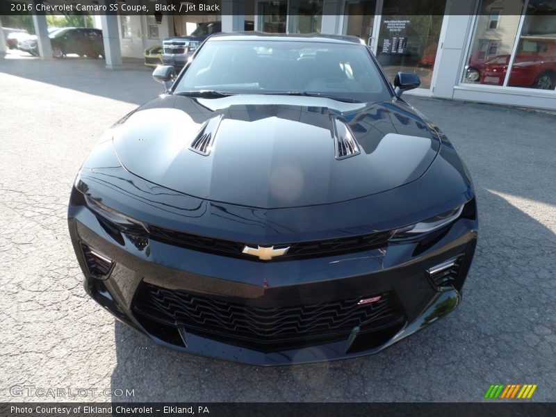 Black / Jet Black 2016 Chevrolet Camaro SS Coupe