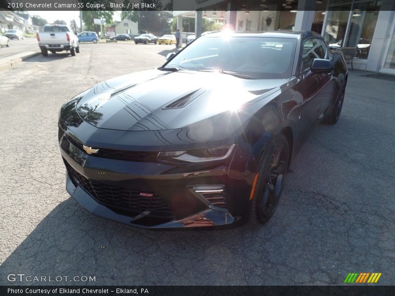 Black / Jet Black 2016 Chevrolet Camaro SS Coupe