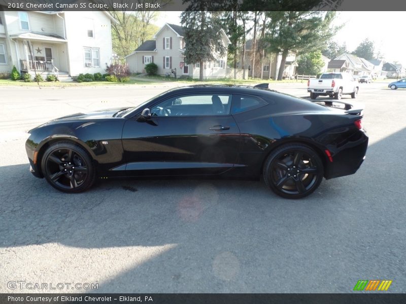 Black / Jet Black 2016 Chevrolet Camaro SS Coupe