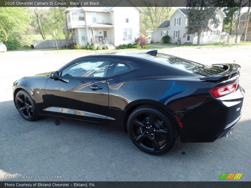 Black / Jet Black 2016 Chevrolet Camaro SS Coupe