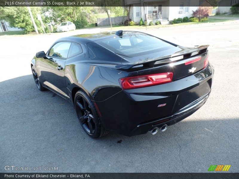 Black / Jet Black 2016 Chevrolet Camaro SS Coupe
