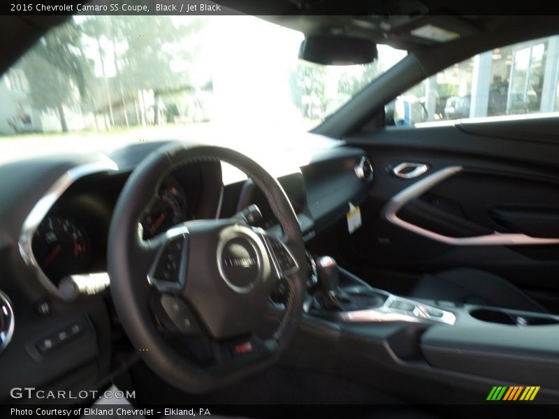 Black / Jet Black 2016 Chevrolet Camaro SS Coupe