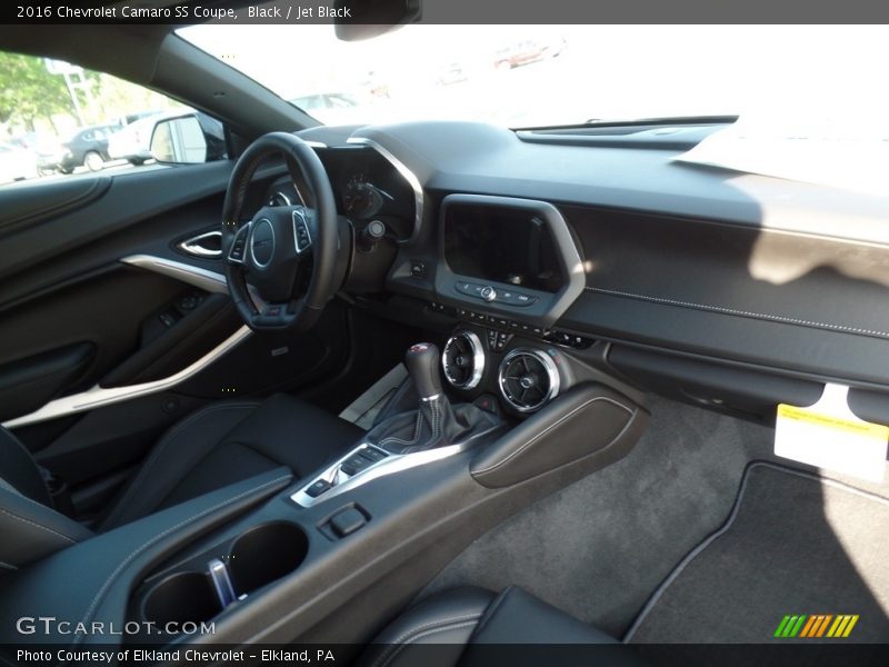 Black / Jet Black 2016 Chevrolet Camaro SS Coupe