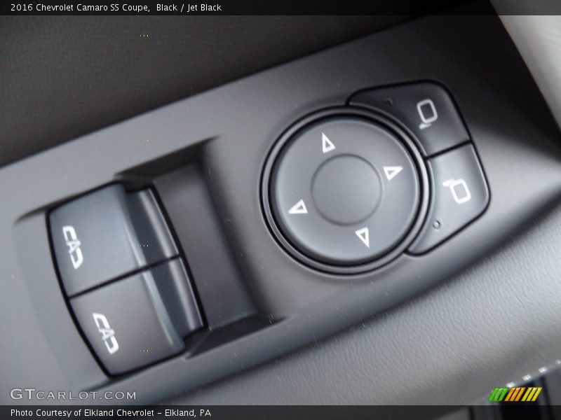 Black / Jet Black 2016 Chevrolet Camaro SS Coupe